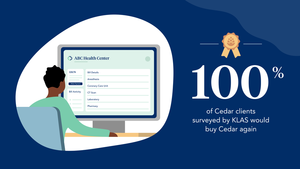 Cedar Rated in New Report From KLAS Research, “Patient Financial Experience 2020: Driving Additional Revenue by Improving the Financial Experience”