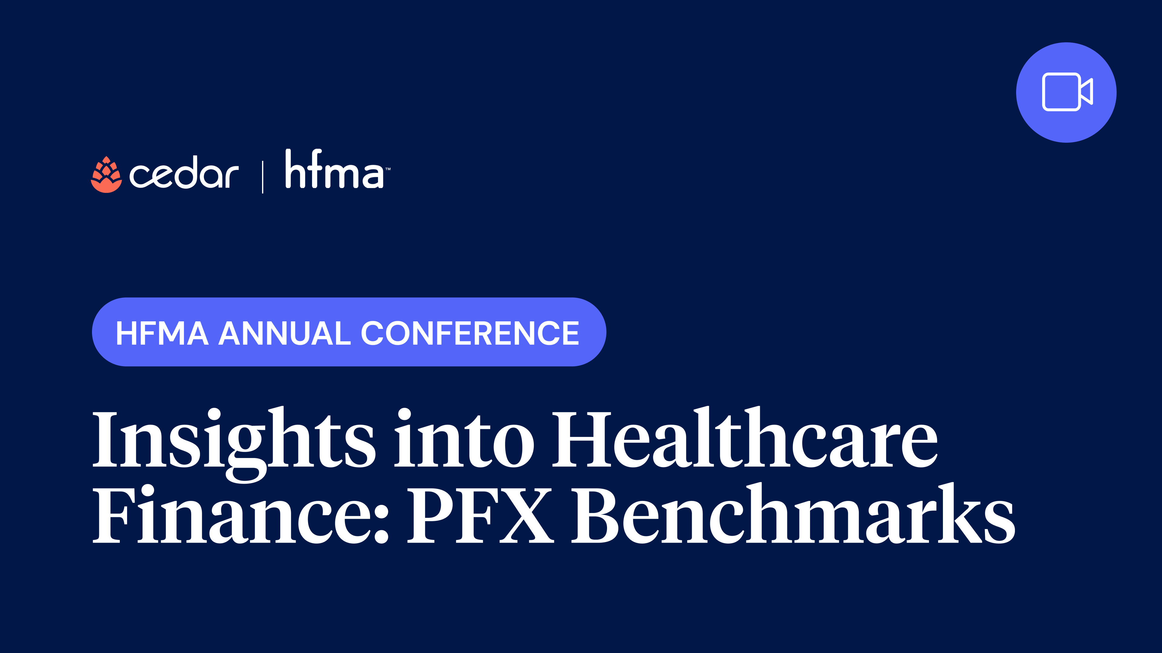 Insights into Healthcare Finance: PFX Benchmarks