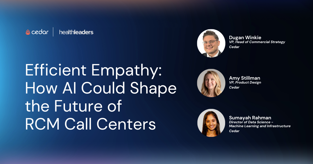 Efficient Empathy: How AI Could Shape the Future of RCM Call Centers